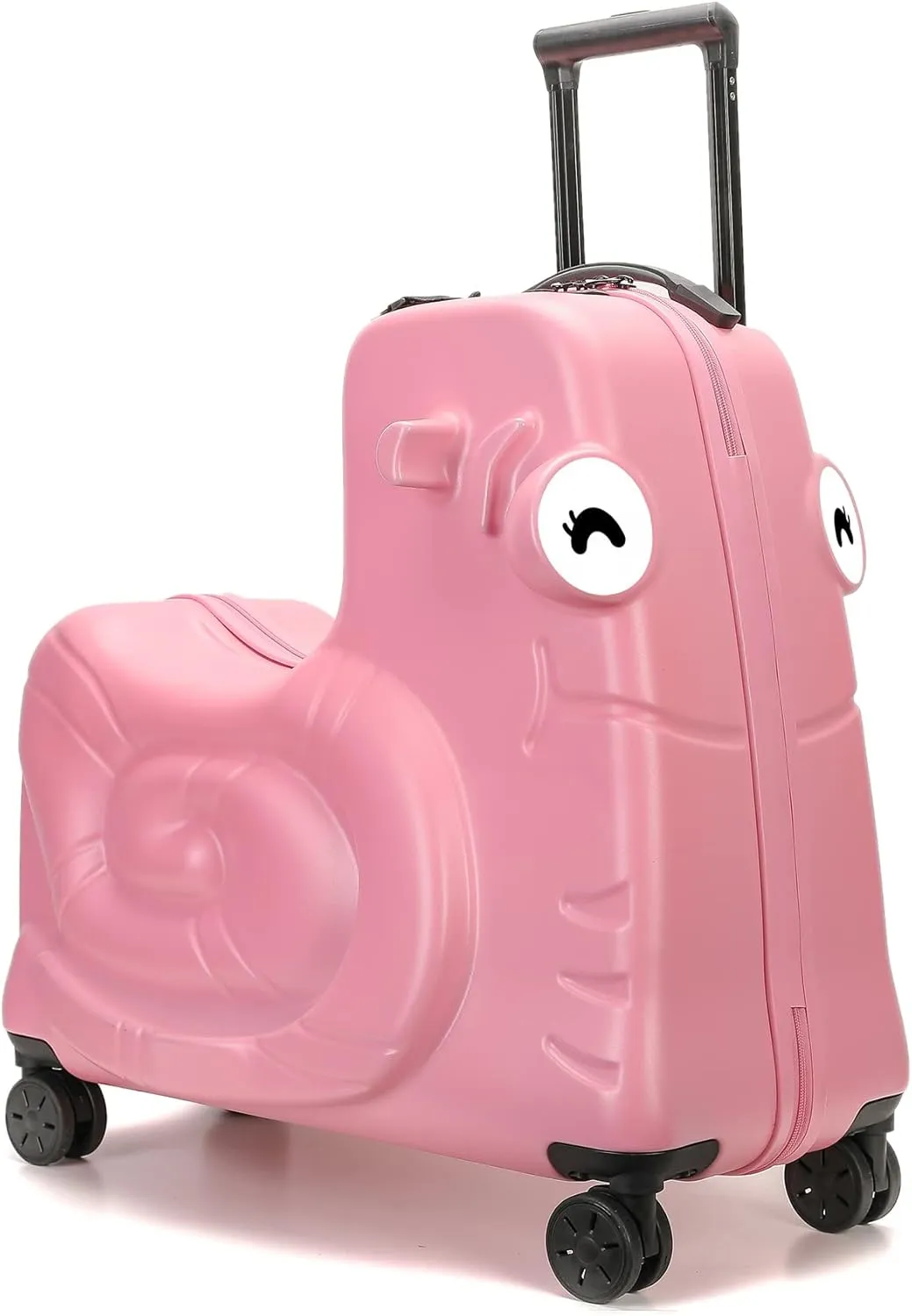 Kids Luggage, Kids Ride-on Luggage with Spinner Wheels Suitcase, Kid's Ride-On Suitcase Help Your Child Relax, Carry On Trolley Luggage with Password Lock, 20"