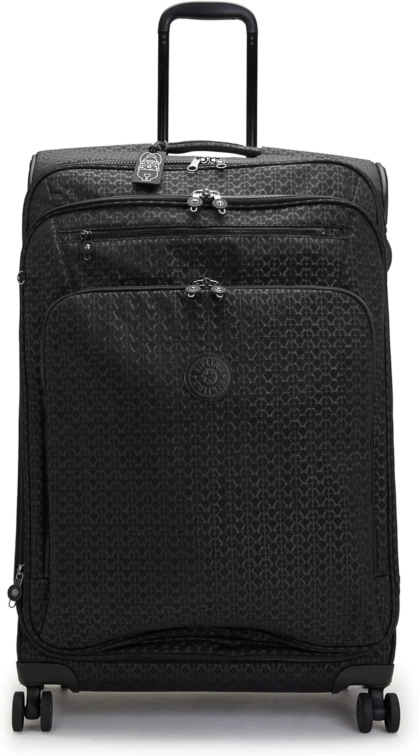 Kipling Youri Spin Large Printed 4 Wheeled Rolling Luggage