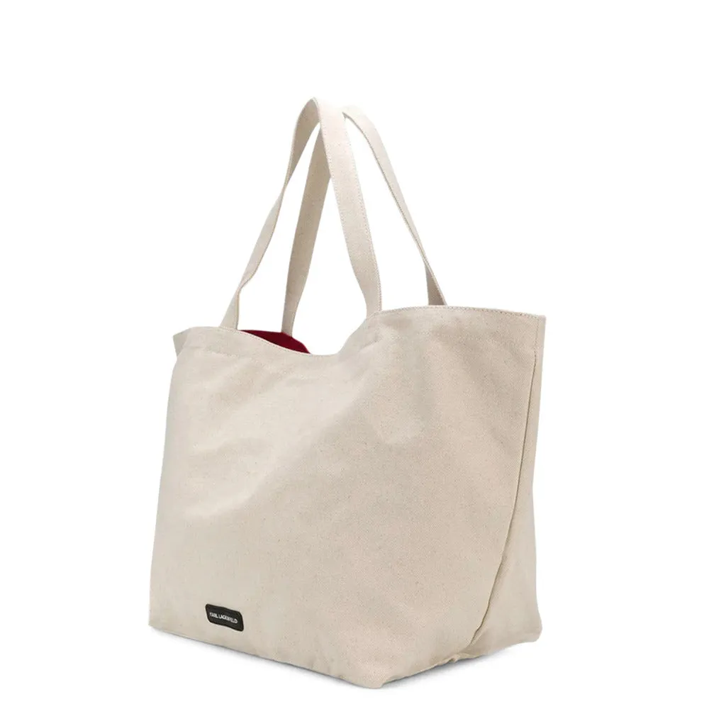 K/Rue St. Guillaume Canvas Tote Bag in Black