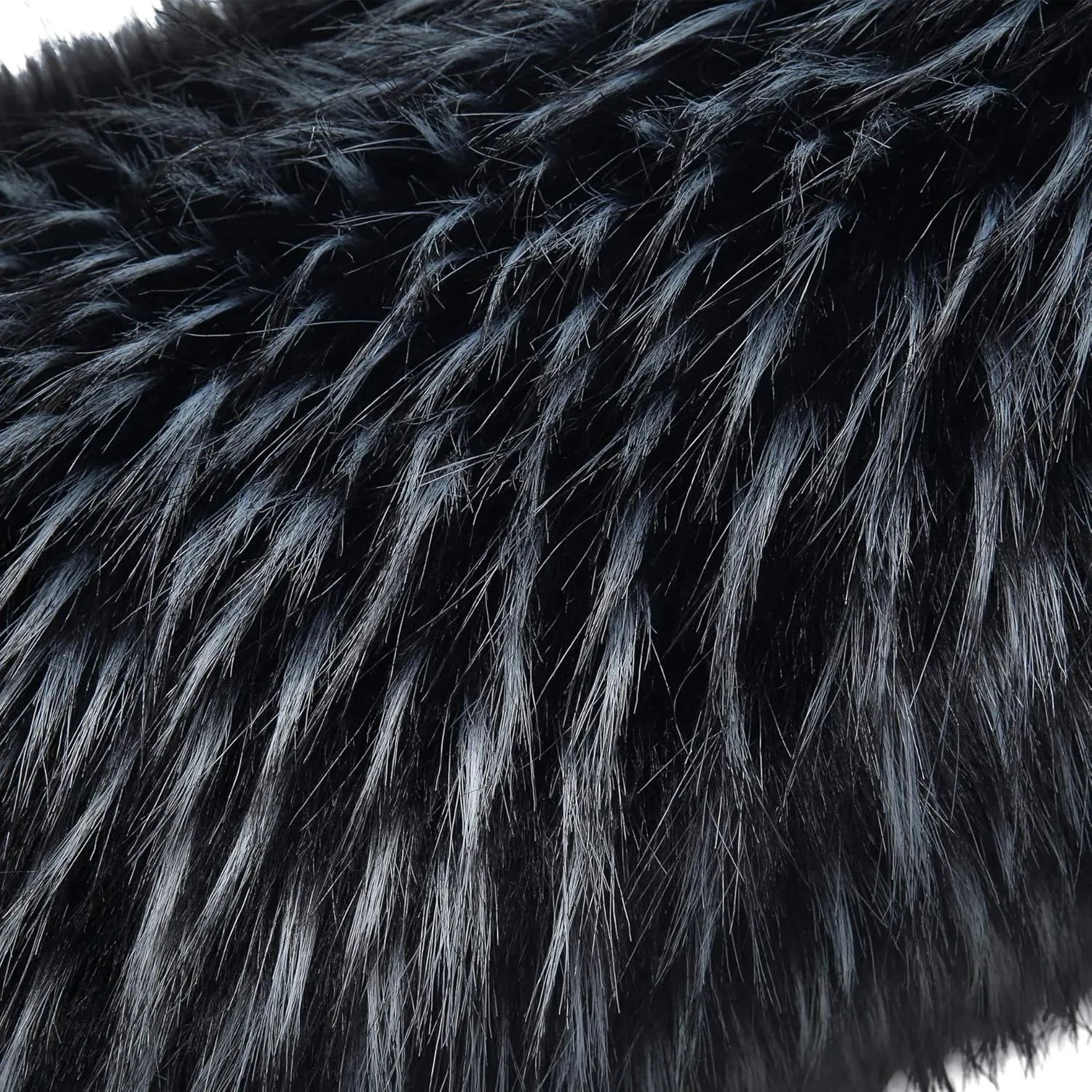 LA CARRIE Faux Fur Hand Muffs Women Winter Warmer Fuzzy Pouch Furry Plush Muffler Wedding Girl Kids Elegant Luxury Chic