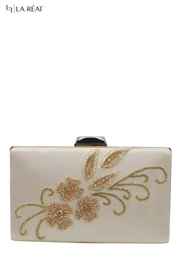 La Reat's Sati Women's Bridal Fancy Party Hand Embroidery Potli Bags, Ladies Purse Wallets, Evening Clutches, Handbags.