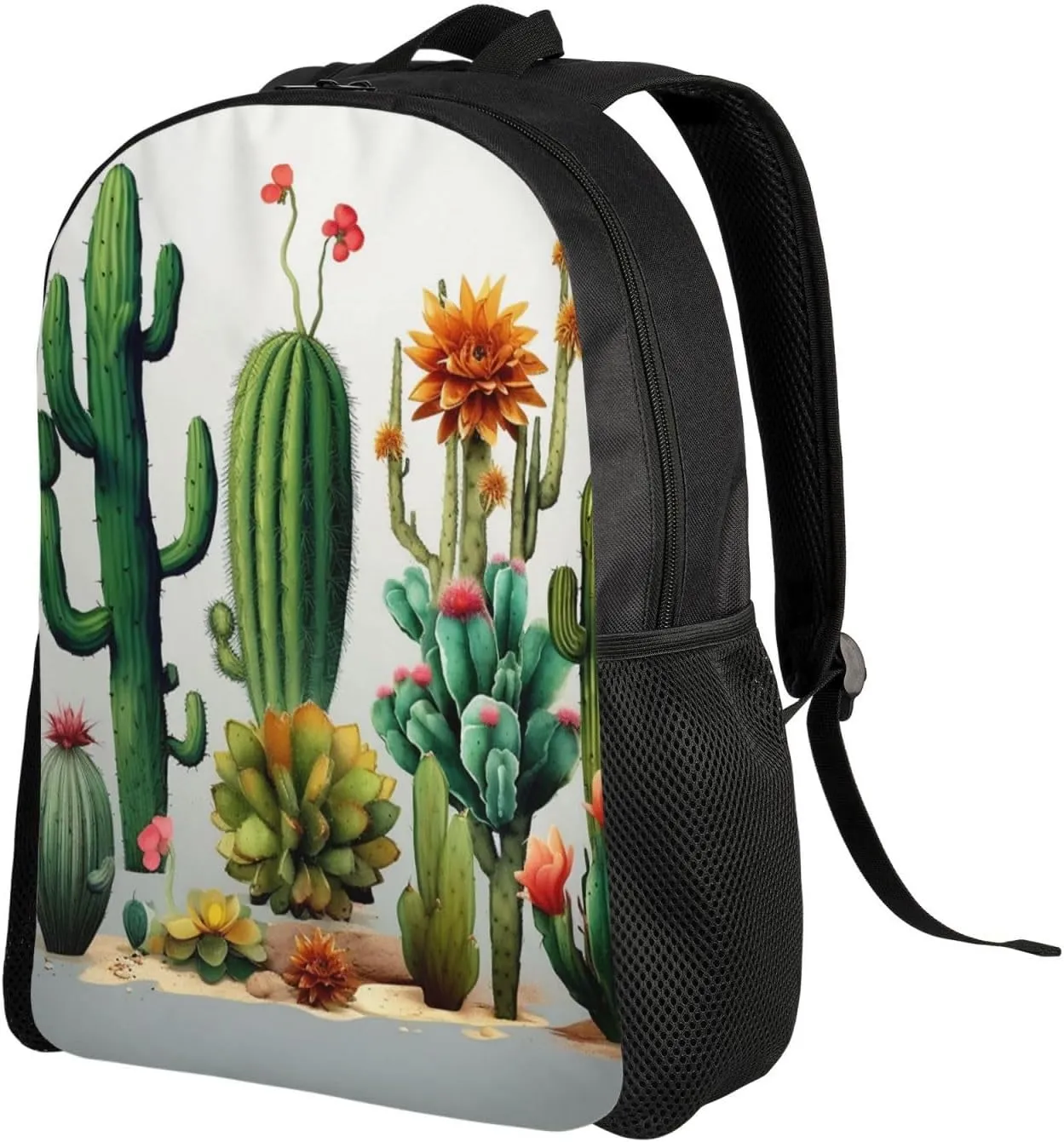 Laptop Backpack for Men Women Carry On Backpack Cactus Backpack Lightweight Travel Bag Casual Daypack