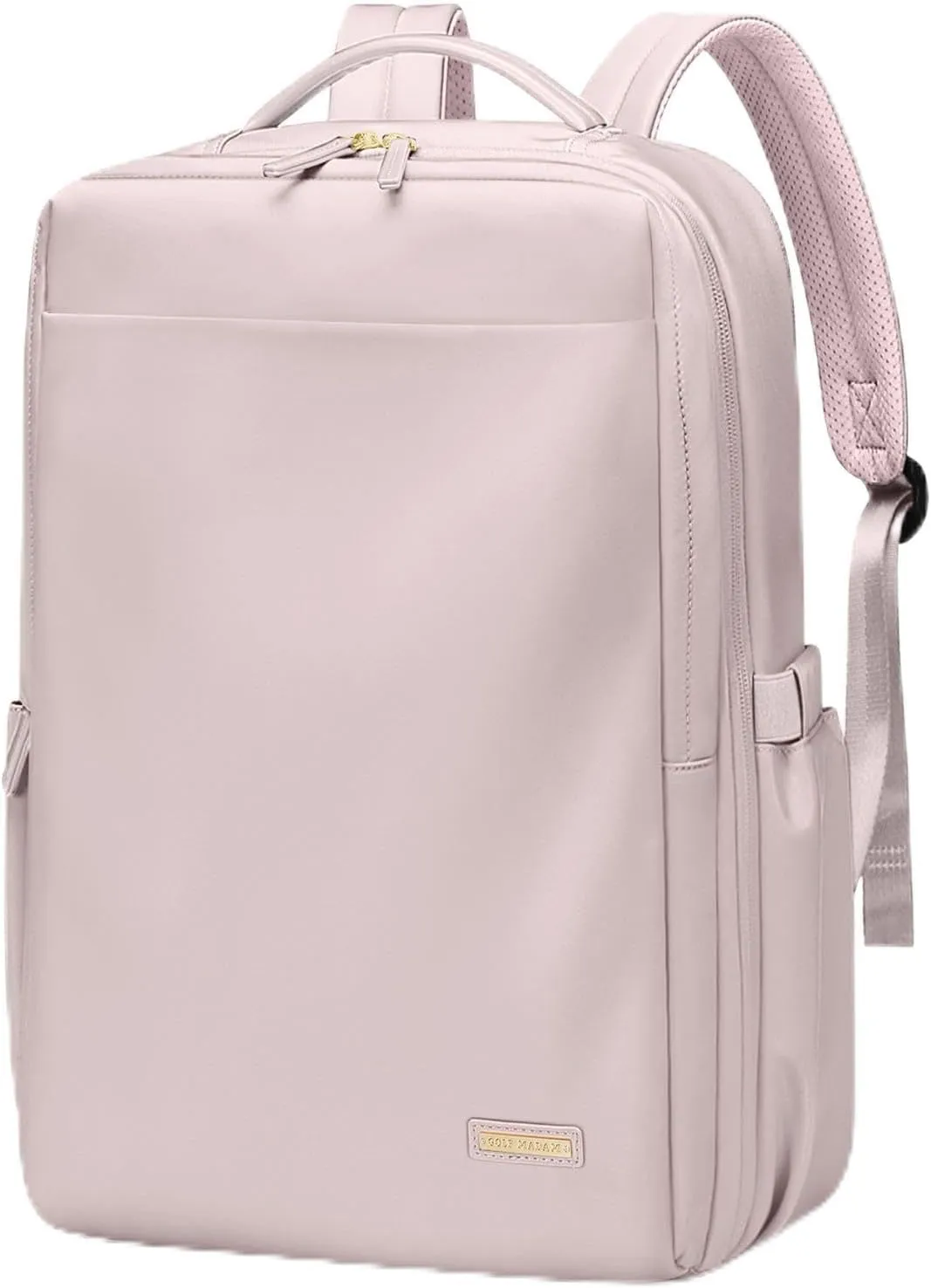Laptop Backpack for Women, Professional Adult Office Commuter Womens Computer Backpack Travel Carry on Personal Item Bag For Airlines, Work, College, Travel, 17.3Inch, Pink