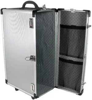Large Aluminum Jewelry Carrying Rolling Case Handle New