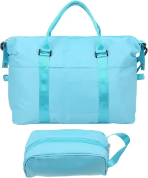 Large Capacity Lightweight Travel Bag for Sports Camping Home with Side Pocket (APJ021BE)