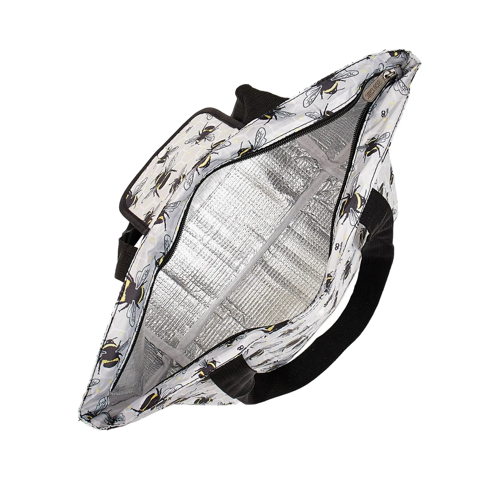 Large Foldable Cool Bag - Grey