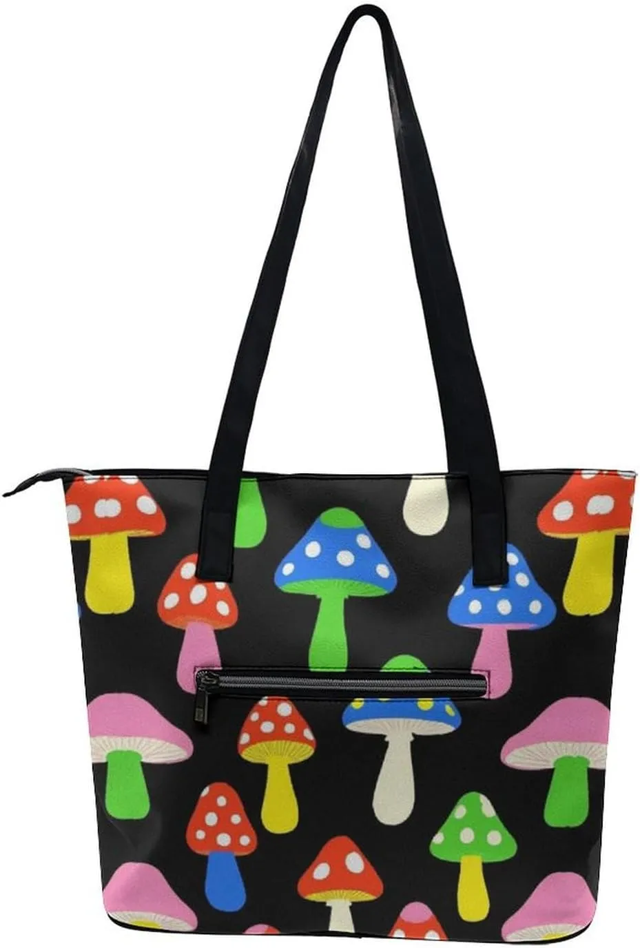 Large Leather Handbag Unisex Travel Lightweight Tote Bag For Daily Use