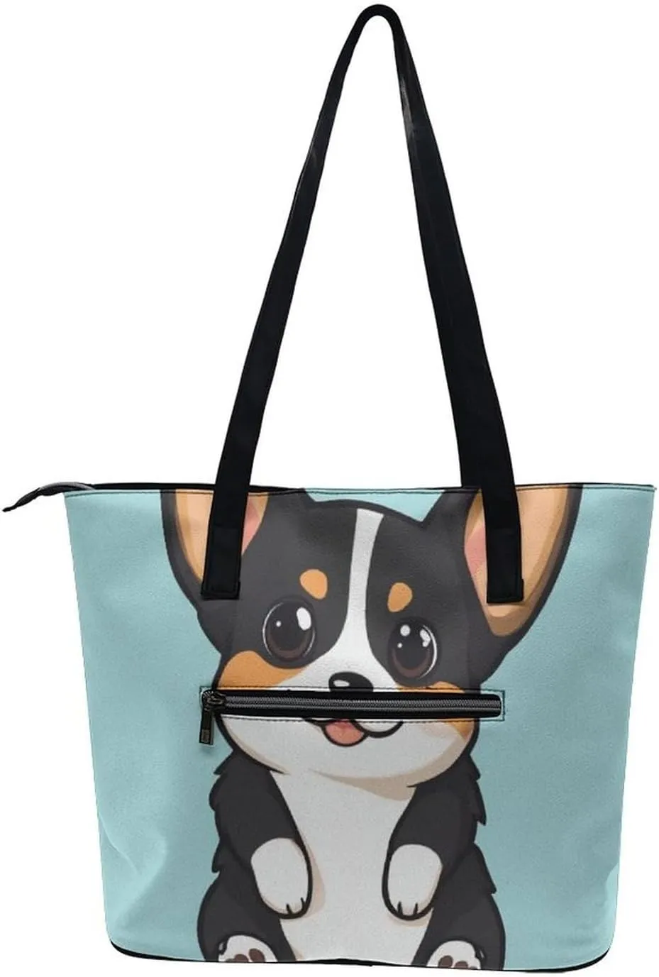 Large Leather Handbag Unisex Travel Lightweight Tote Bag For Daily Use