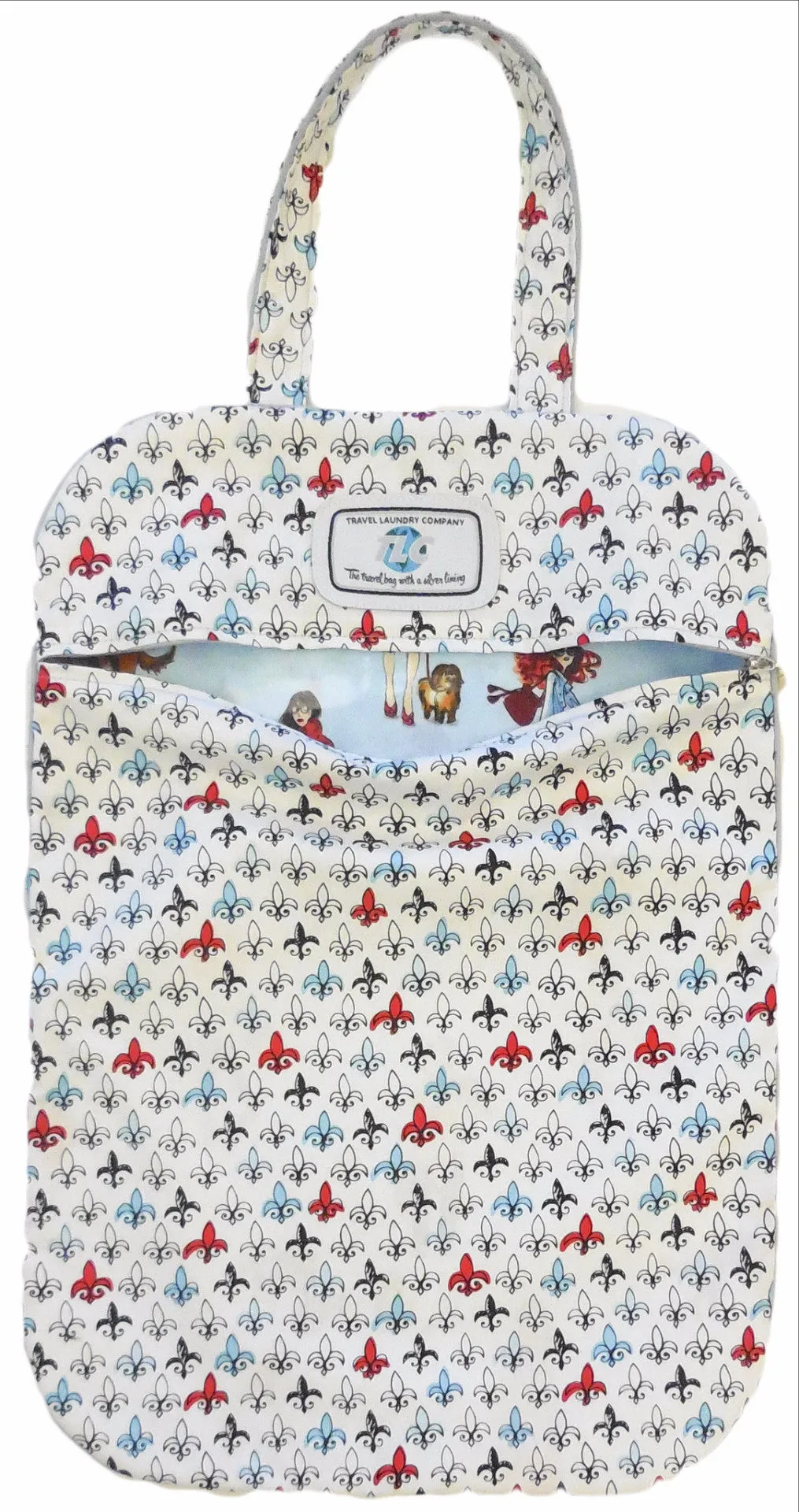 LB- Slicker Fleur De L.A. Laundry Bag