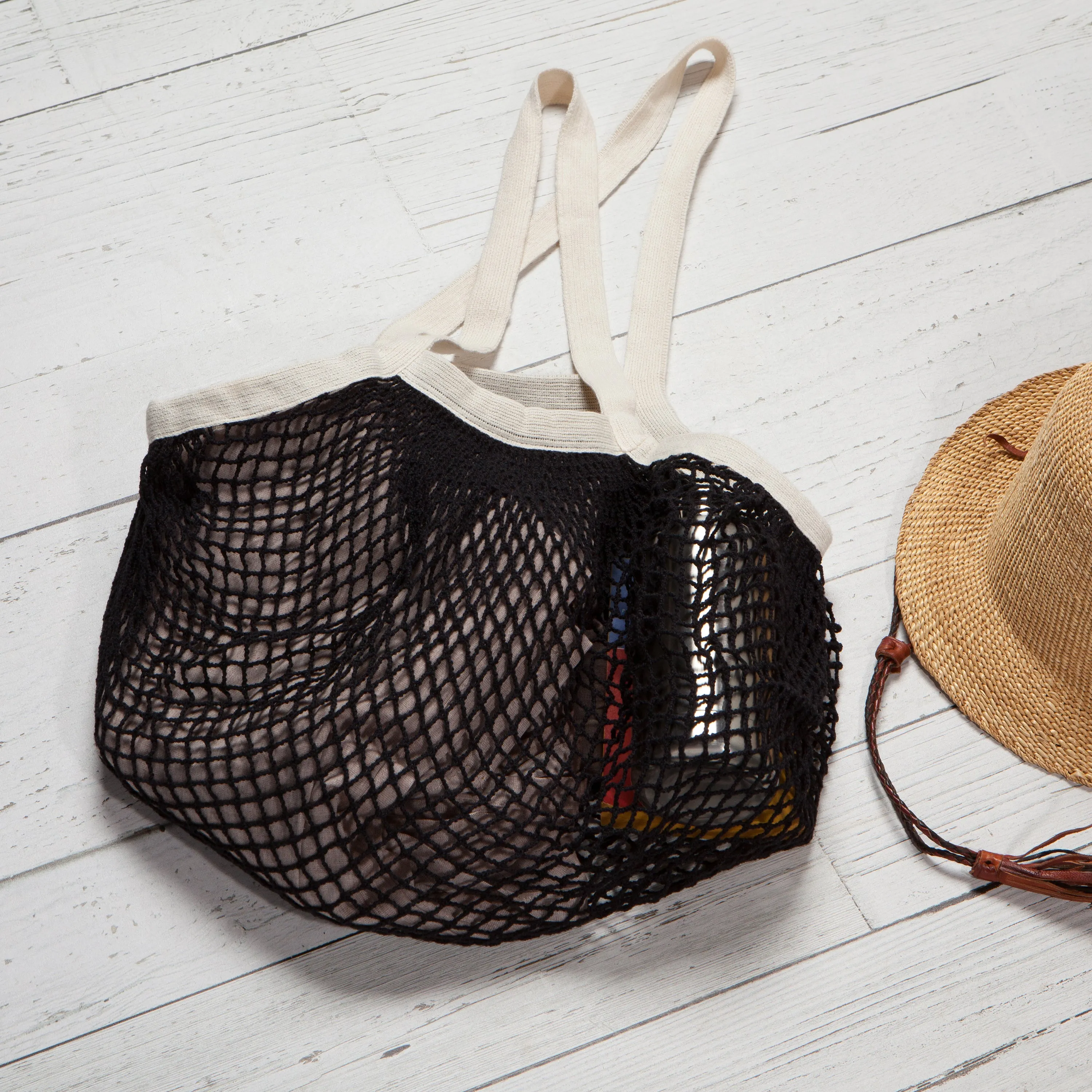 Le Marché Shopping Bag - Black