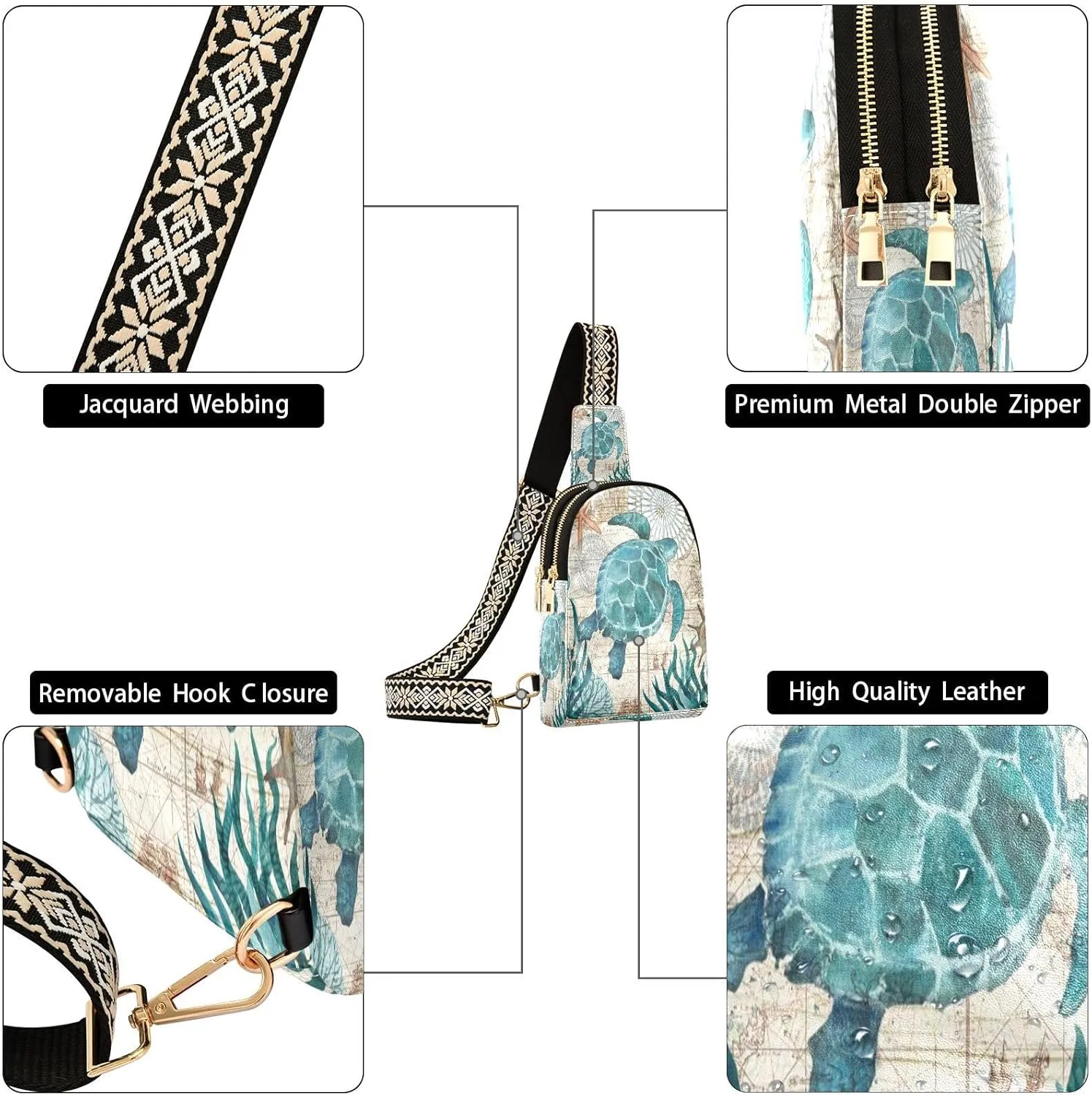 Leather Crossbody Bag for Women,Leather Crossbody Purse Leather Tote Bag Lady Shoulder Bag