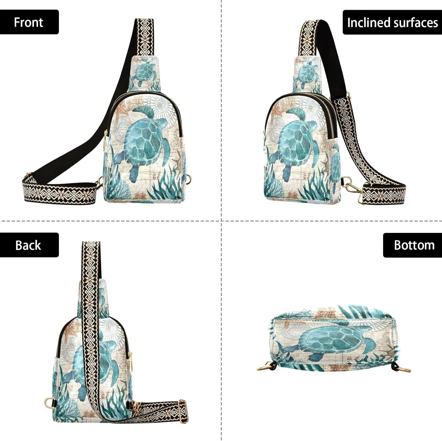 Leather Crossbody Bag for Women,Leather Crossbody Purse Leather Tote Bag Lady Shoulder Bag
