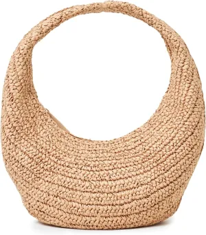 L*Space Aya Bag, Fully Lined Circle Bag Featuring Zipper Closure, Stylish, Everyday Essential Bag for Any Occasion