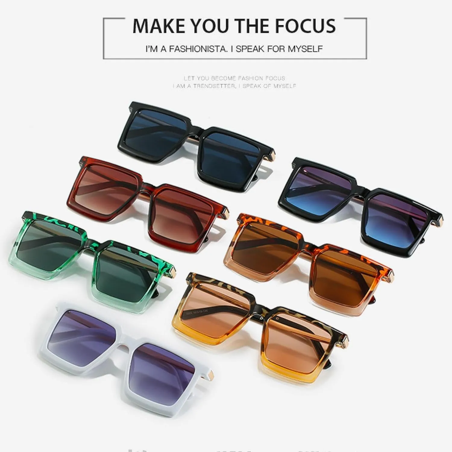 Luxury Big Frame Metal Sunglasses Women Men Fashion Classic Eyeglasses Travel Driving Shade Eyewear Uv400