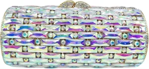 Luxury Crystal Clutch Rhinestone Purses for Women Formal Party Diamond Evening Bag Sparkling Purses and Handbag