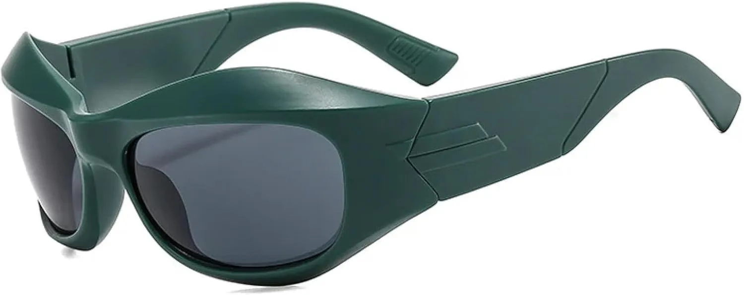 Luxury Hip Hop Sunglasses Women Men Trend Oversized Goggles Outdoors Sports Cycling Sun Glasses Uv400