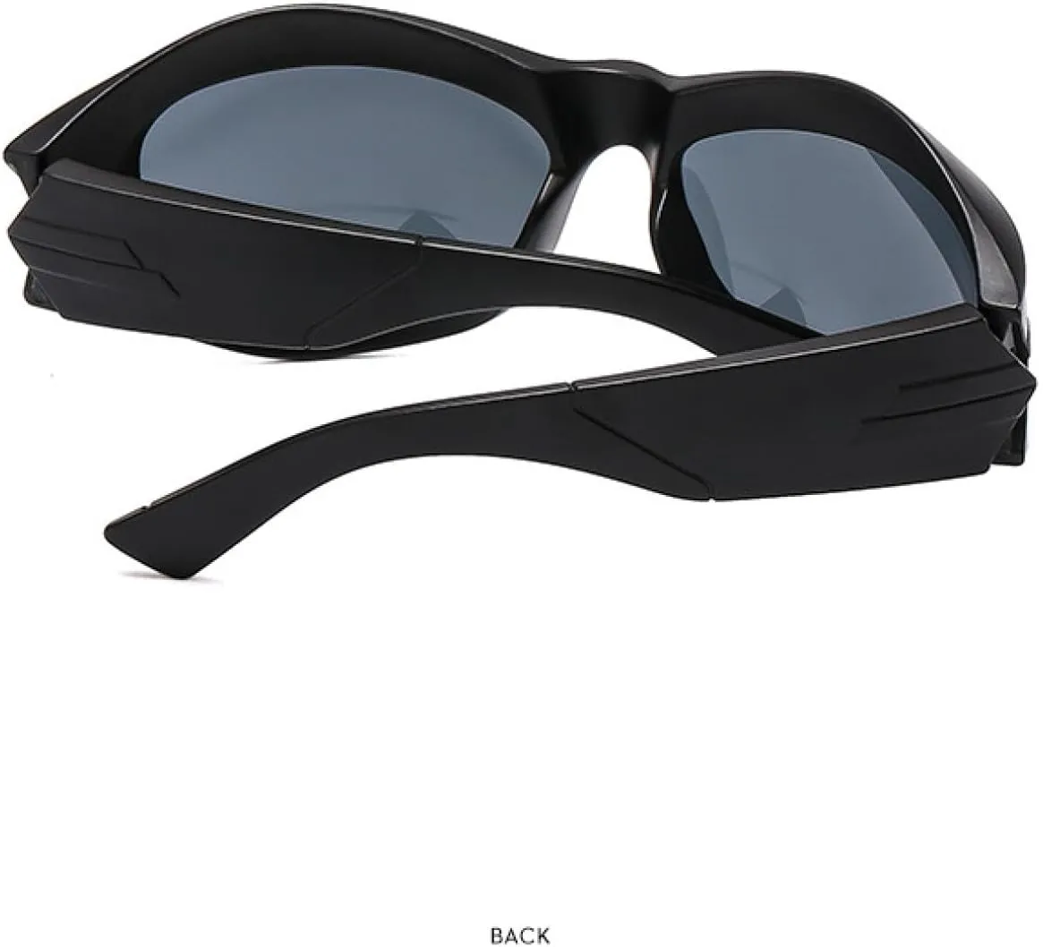 Luxury Hip Hop Sunglasses Women Men Trend Oversized Goggles Outdoors Sports Cycling Sun Glasses Uv400