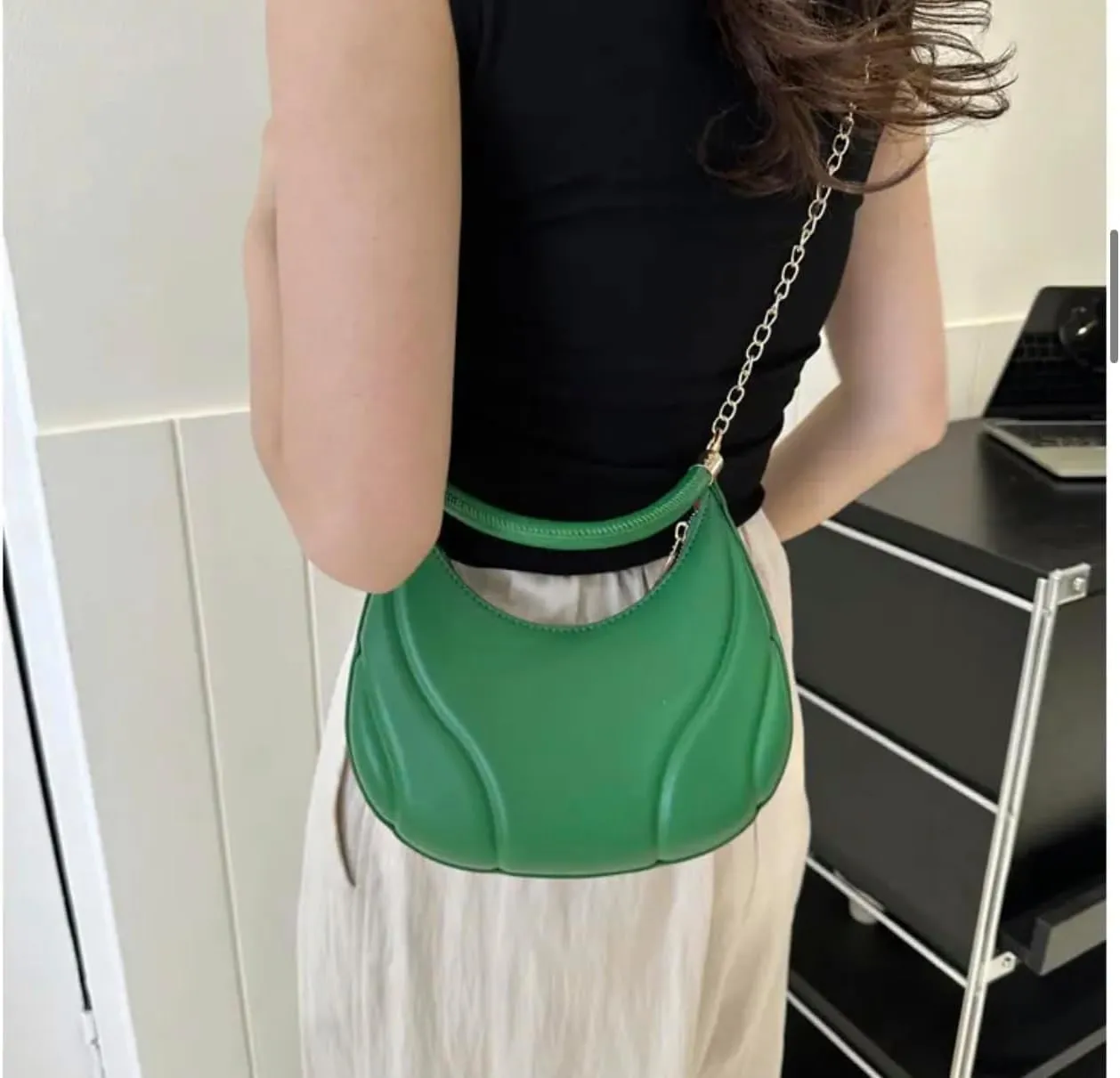 Luxury Leather Hangbag/Shoulder Bag