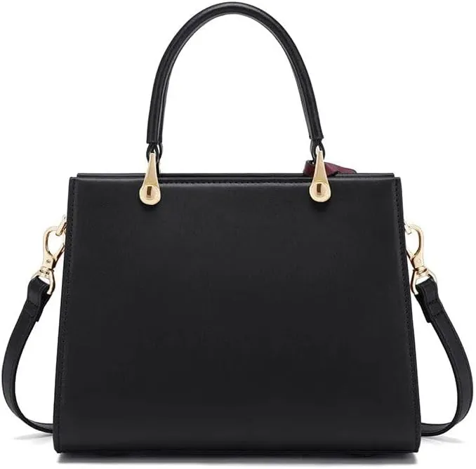 luxury women’s leather shoulder tote bag