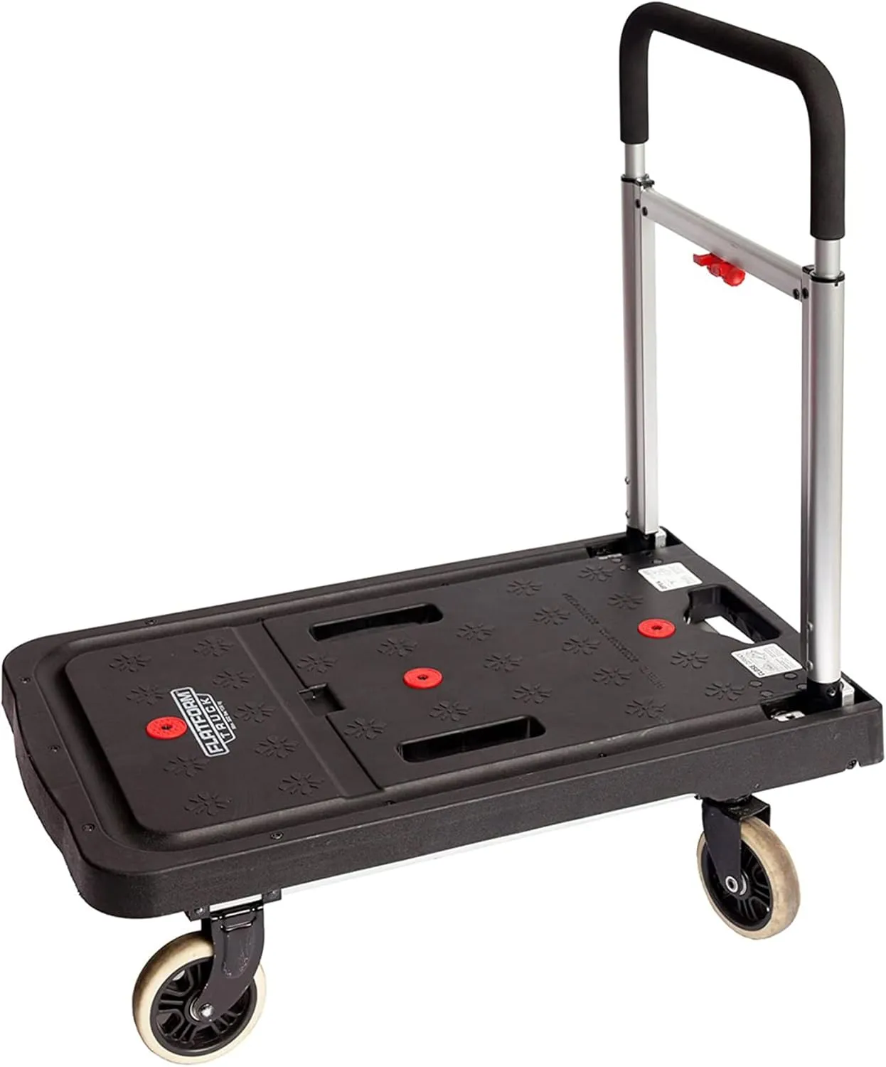 Magna Cart 5 Pack Collapsible Dolly Cart, Rolling Trolley with Wheels, 300 Lbs