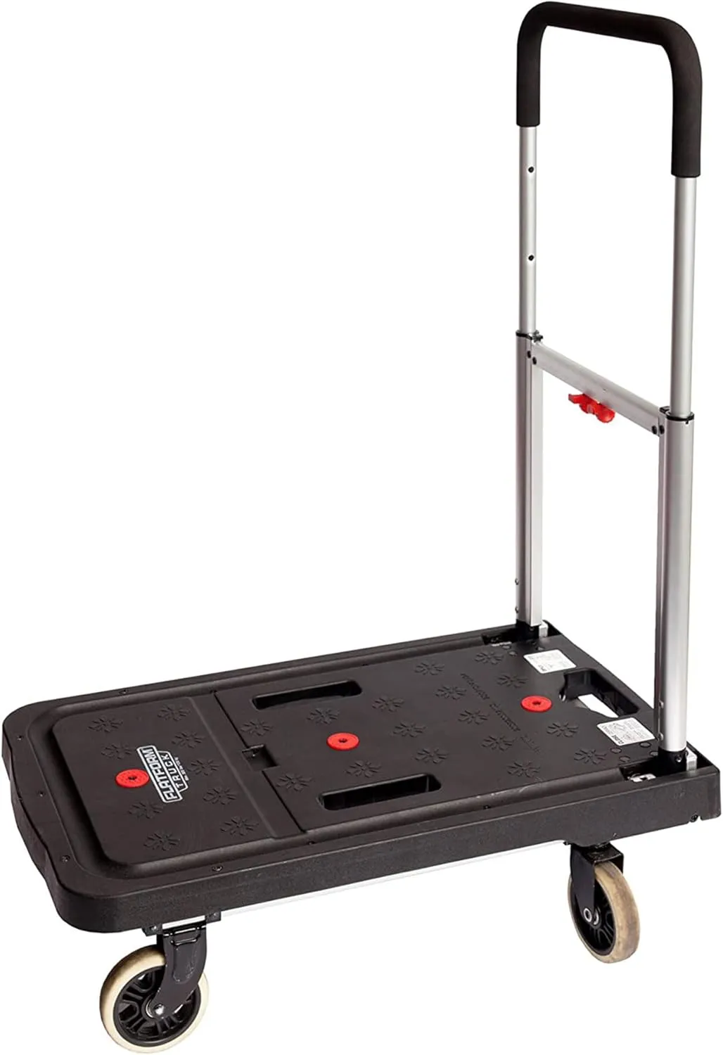 Magna Cart 5 Pack Collapsible Dolly Cart, Rolling Trolley with Wheels, 300 Lbs