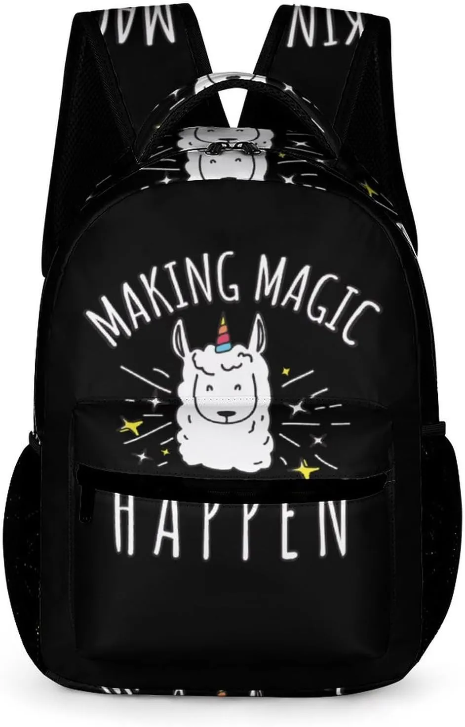 Making Magic Happen Fashion Backpack Cute Daypack Unisex Laptop Bag for Travel Business Work