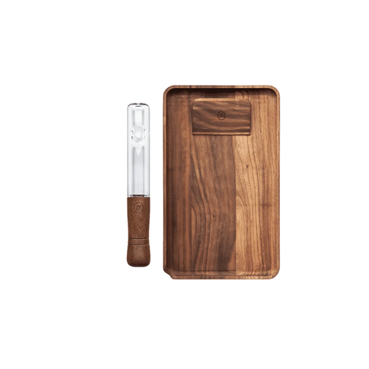Marley Natural Black Walnut Steamroller   Large Tray Bundle