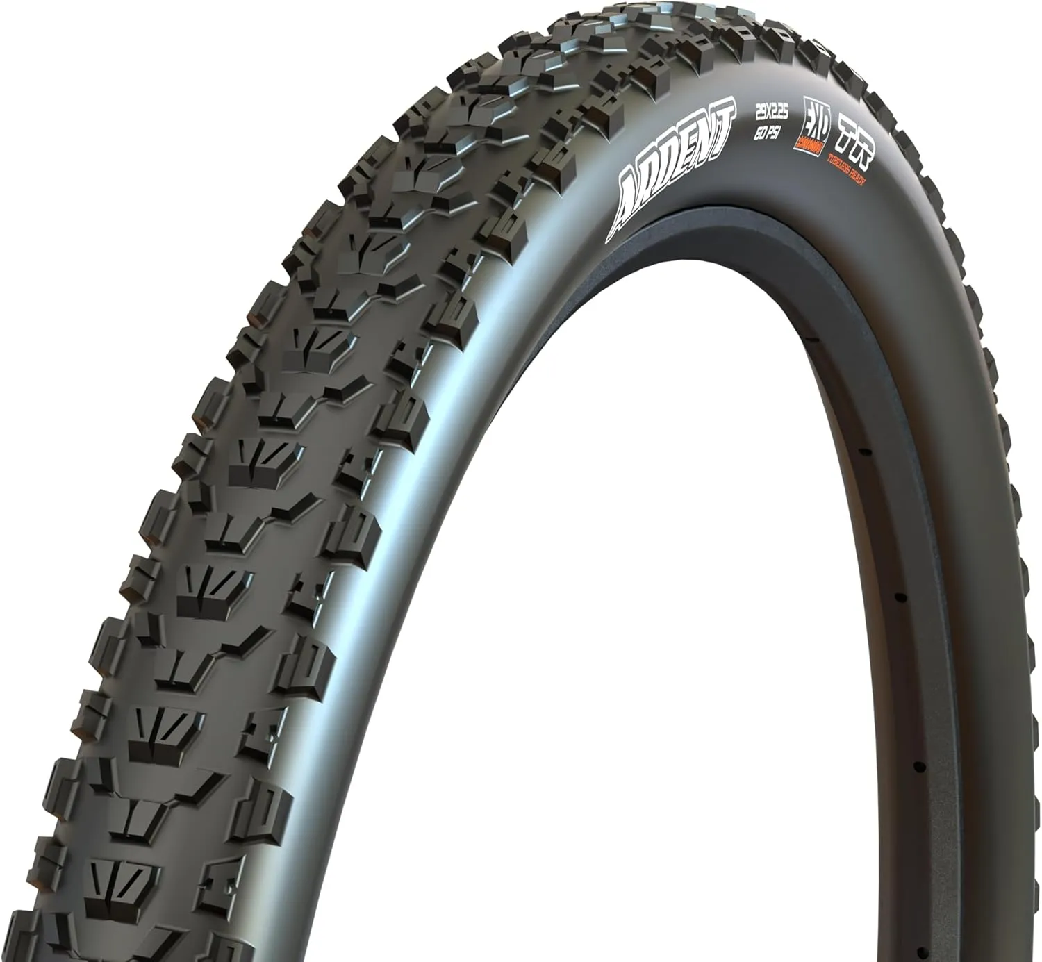 MAXXIS Ardent - Dual Compound - 26, 27.5 - EXO - Tubeless | Ramped Center Knobs Provide Excellent Traction, Size 26x2.4 - EXO