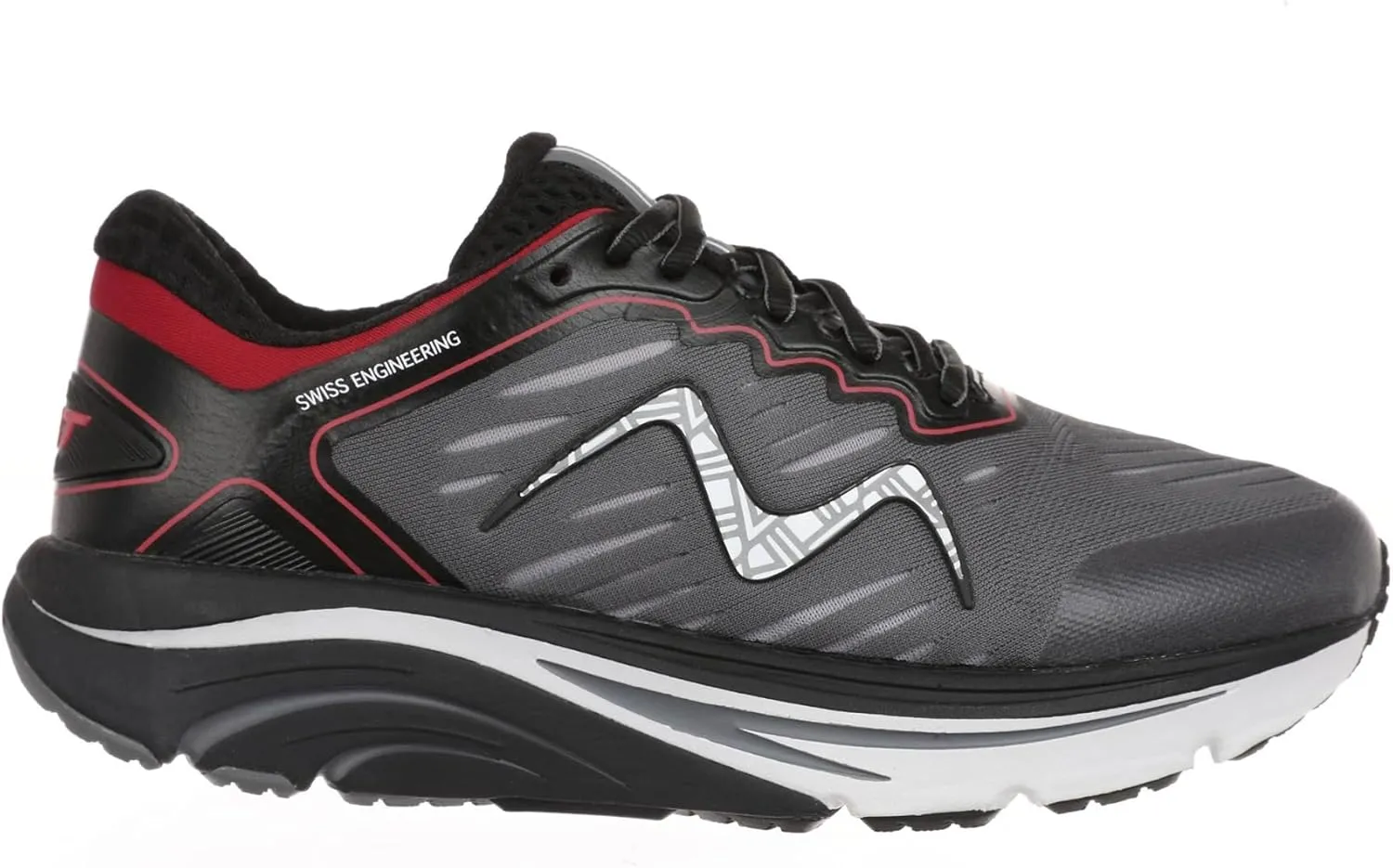 MBT Womens 2000 II Leather Textile Grey Trainers 8 US