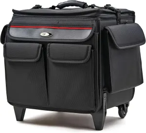 MCY LTPJ-RB03 Business Projector Case Rolling Briefcase Laptops - Large, 16x17x12.5 inches