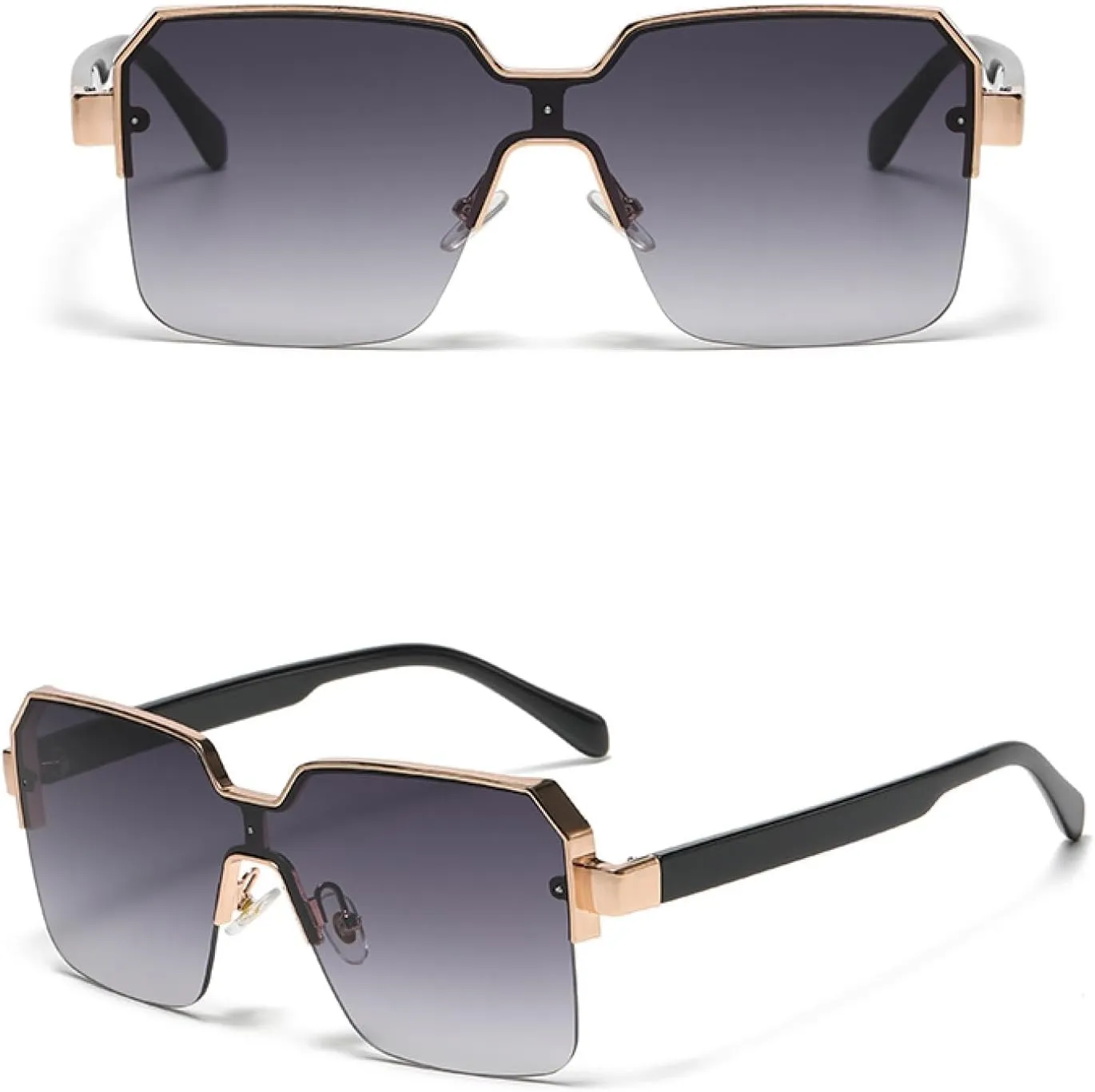 Men Women Sunglasses Luxury Fashion Vintage Sun Glasses Alloy Frames Shades Eyewear Uv400