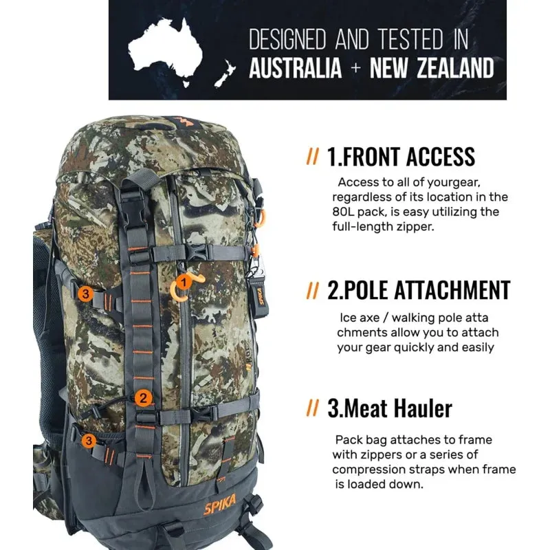Men's Hunting Backpacks With Riffle Holder
