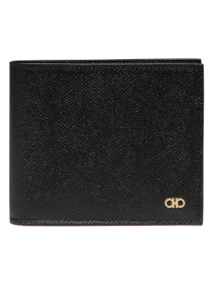 Men's "gancini" Wallet in Black | 0775650