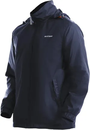 Mens Waterproof Jacket Outdoor Lightweight Hooded Windbreaker Travel Hiking Windproof Raincoat