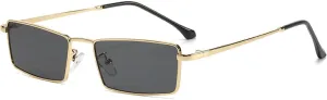 Metal Small Frame Sunglasses Women Fashion Luxury Street Photography Eyeglasses Sunshade Retro Unisex Sun Glasses