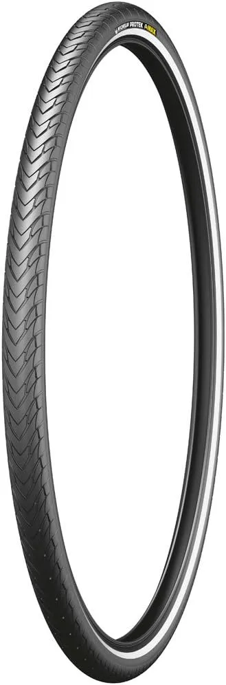 Michelin Tires Protek Max Wire 28 Inches 700 x 32C Reflex (Black, Red)