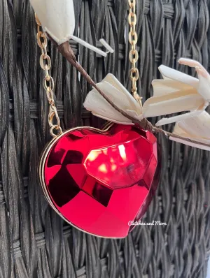 Micro Heart Sling Red