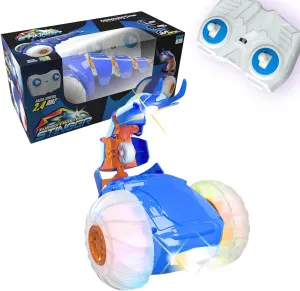 Mindscope Turbo Twister Blue Stinger Stunt Action RC Vehicle 49 MHz