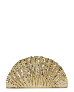 Mini Lilla Clutch in Sand Dollar