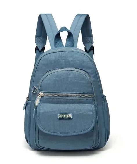 Mini Nylon Women Backpacks Casual Lightweight Strong Small Packback Daypack for Girls Cycling Hiking Camping Travel Outdoor