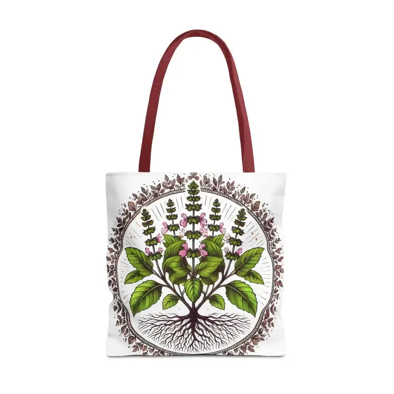 Mint Herb Botanical Tote Bag Elevates your Style