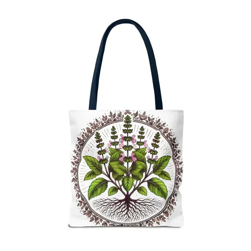 Mint Herb Botanical Tote Bag Elevates your Style