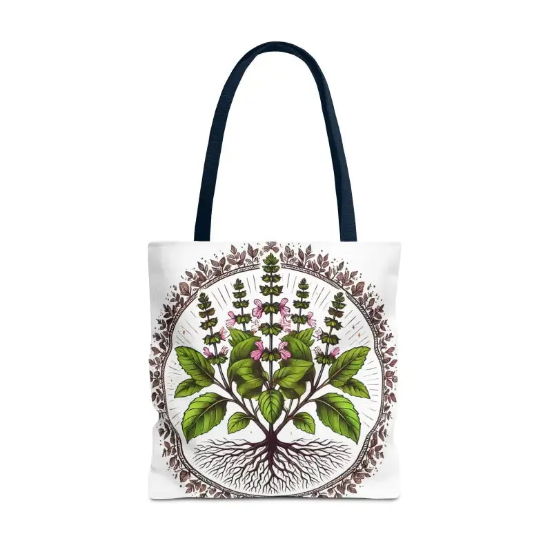 Mint Herb Botanical Tote Bag Elevates your Style