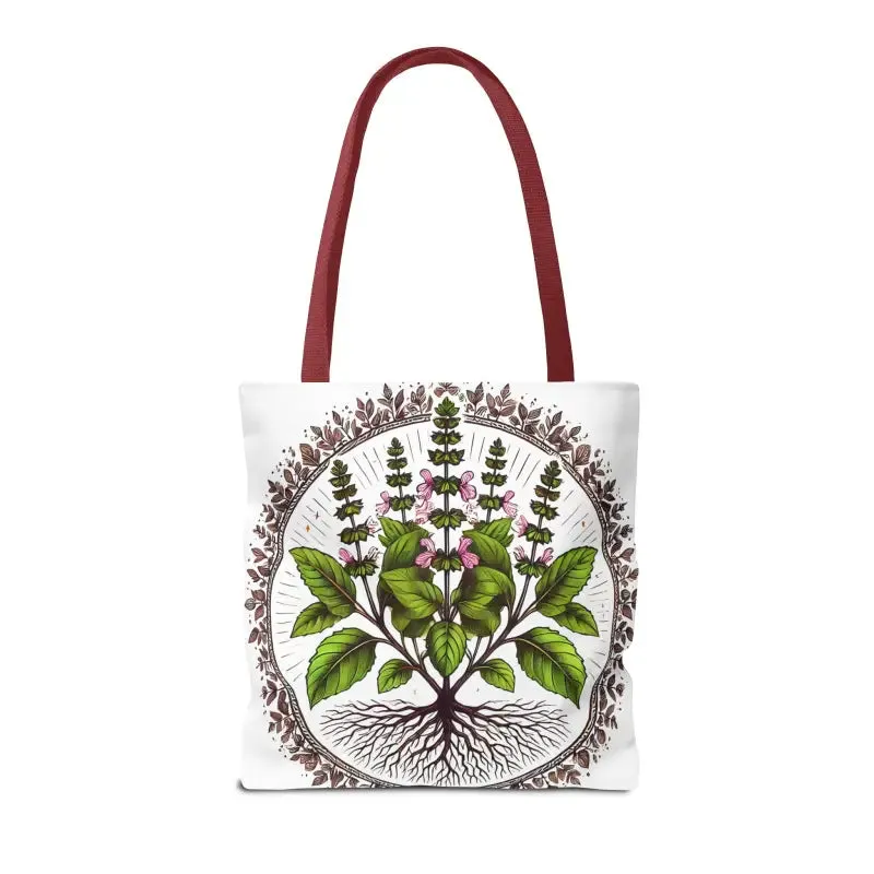 Mint Herb Botanical Tote Bag Elevates your Style