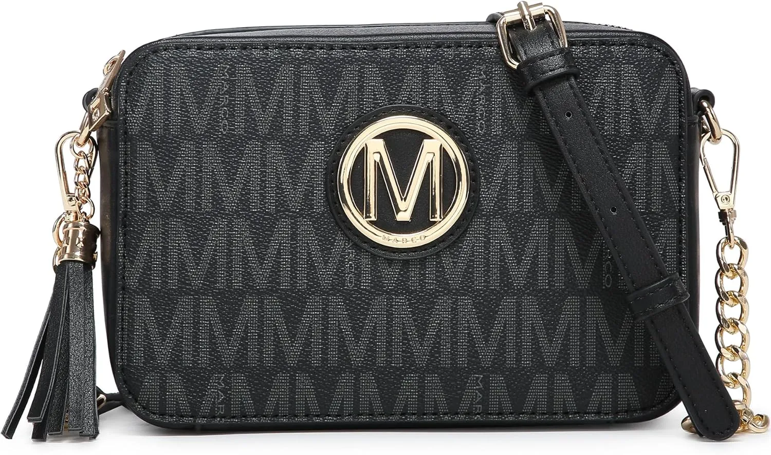 MKP Stylish Lightweight Fashion Crossbody Bag for Women Chic Signature Shoulder Messenger Bag with Tassel Zipper Pocket