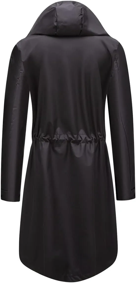 MODFUL Womens lightweight Jackets Waterproof Rain Jacket Windbreaker Outdoor Trench Coats With Hood