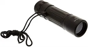 Monocular 10x25 Outdoor Camping Hiking Cadet Travel Hunting & Carry Pouch Black
