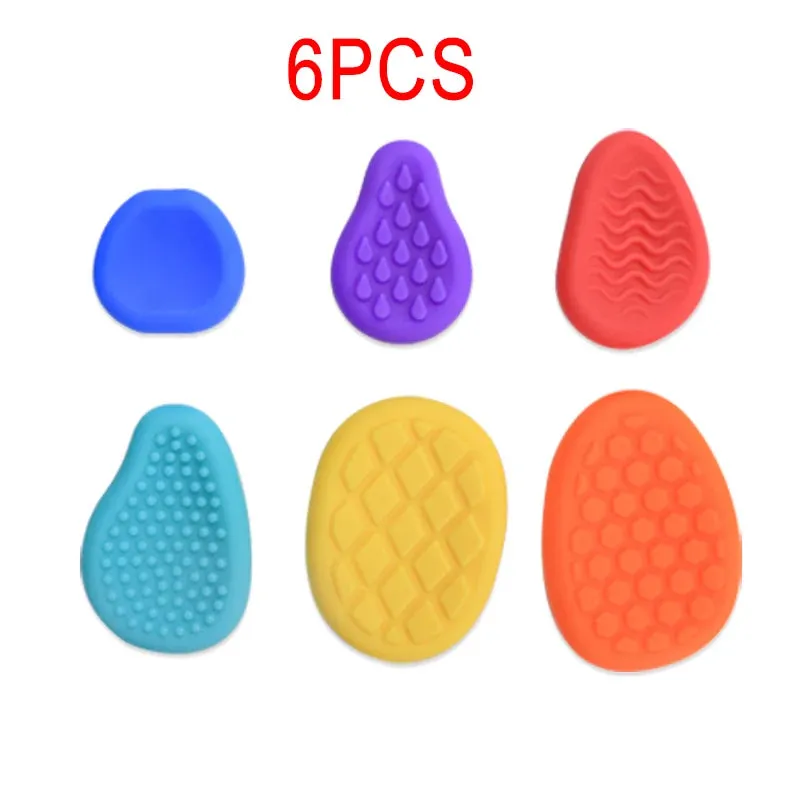 Montessori Sensory Stone Children Toys Tactile Training Creative games Autism Calming Relief soft Stone Adult Stress Anxiety Toy