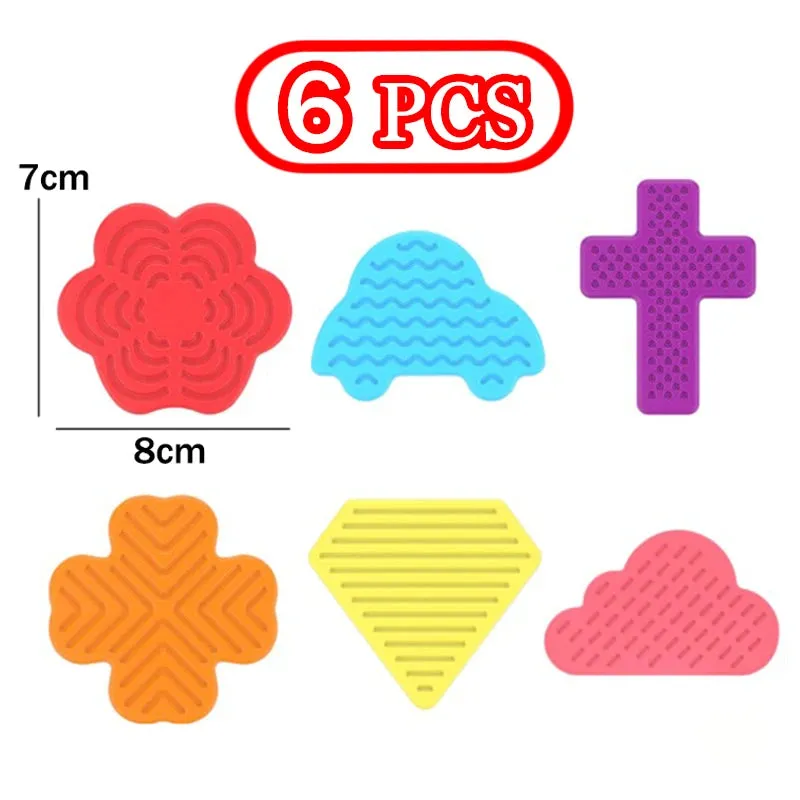 Montessori Sensory Stone Children Toys Tactile Training Creative games Autism Calming Relief soft Stone Adult Stress Anxiety Toy