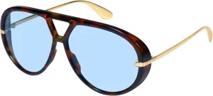 mosanana Trendy Oversized Aviator Sunglasses for Women Retro Style MS52478